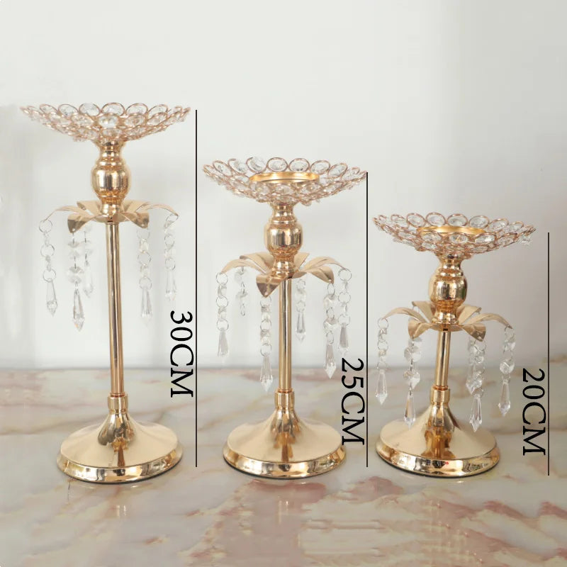 Lustre Crystal Tealight Holders