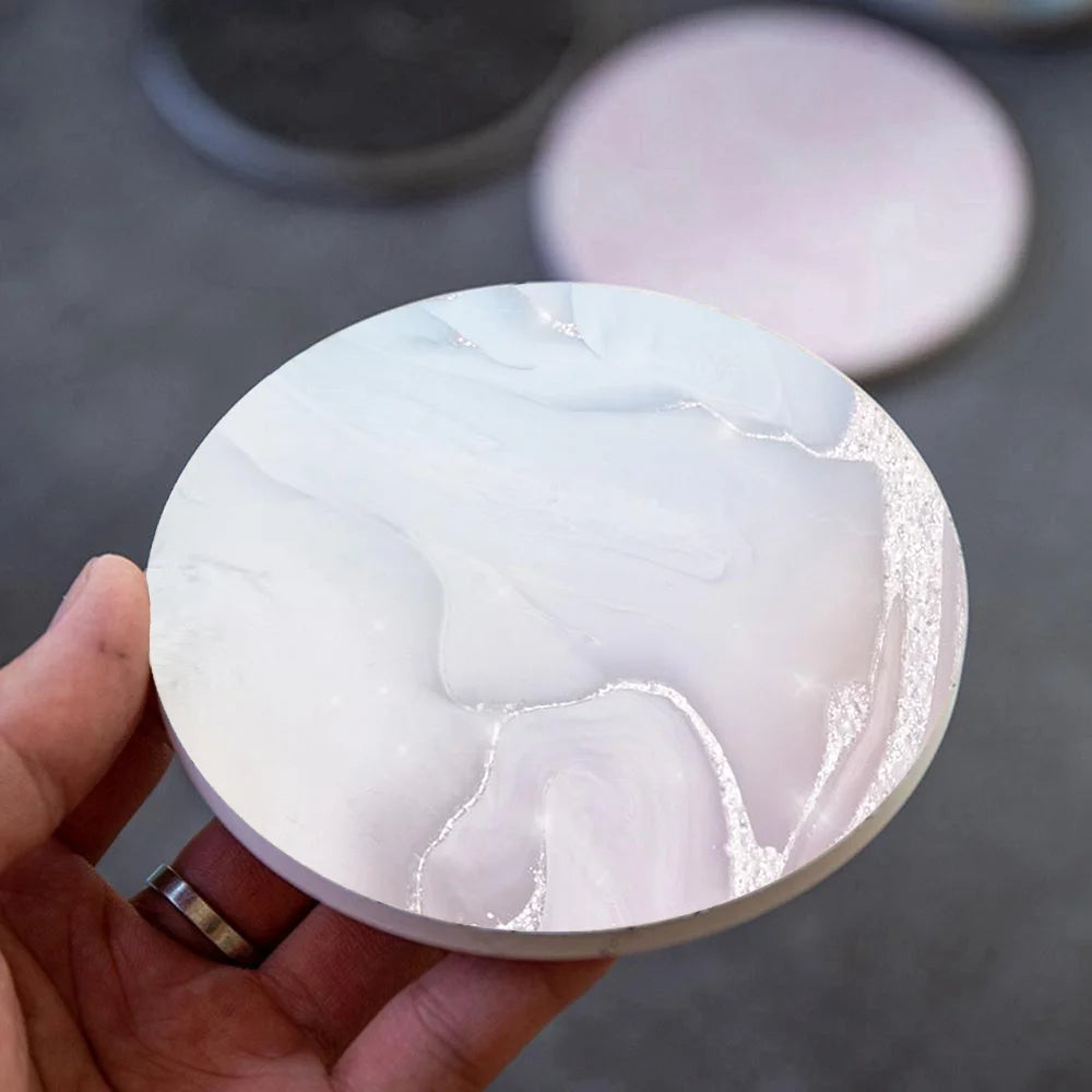 Caldera Marble Coasters