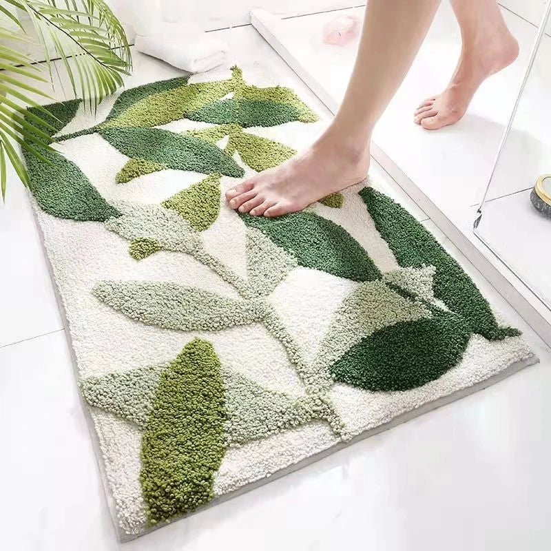 Everly Plush Bath Rug – Soft & Absorbent