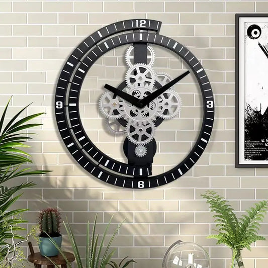 Revolve Gear Wall Clock