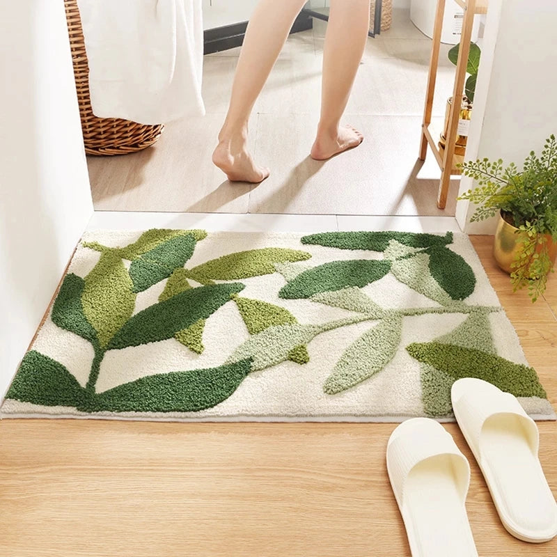 Everly Plush Bath Rug – Soft & Absorbent