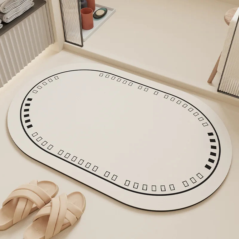 Sereno Diatomite Bath Mat – Quick-Dry & Anti-Slip