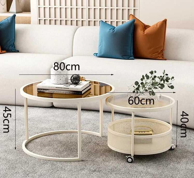 Luxe Mobile Coffee Table