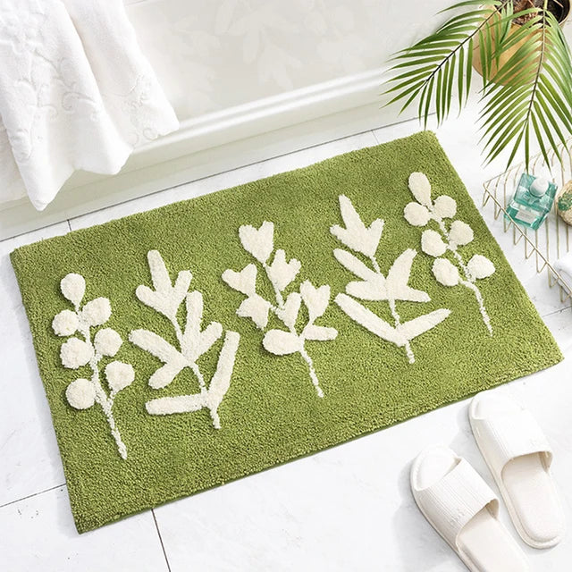 Everly Plush Bath Rug – Soft & Absorbent