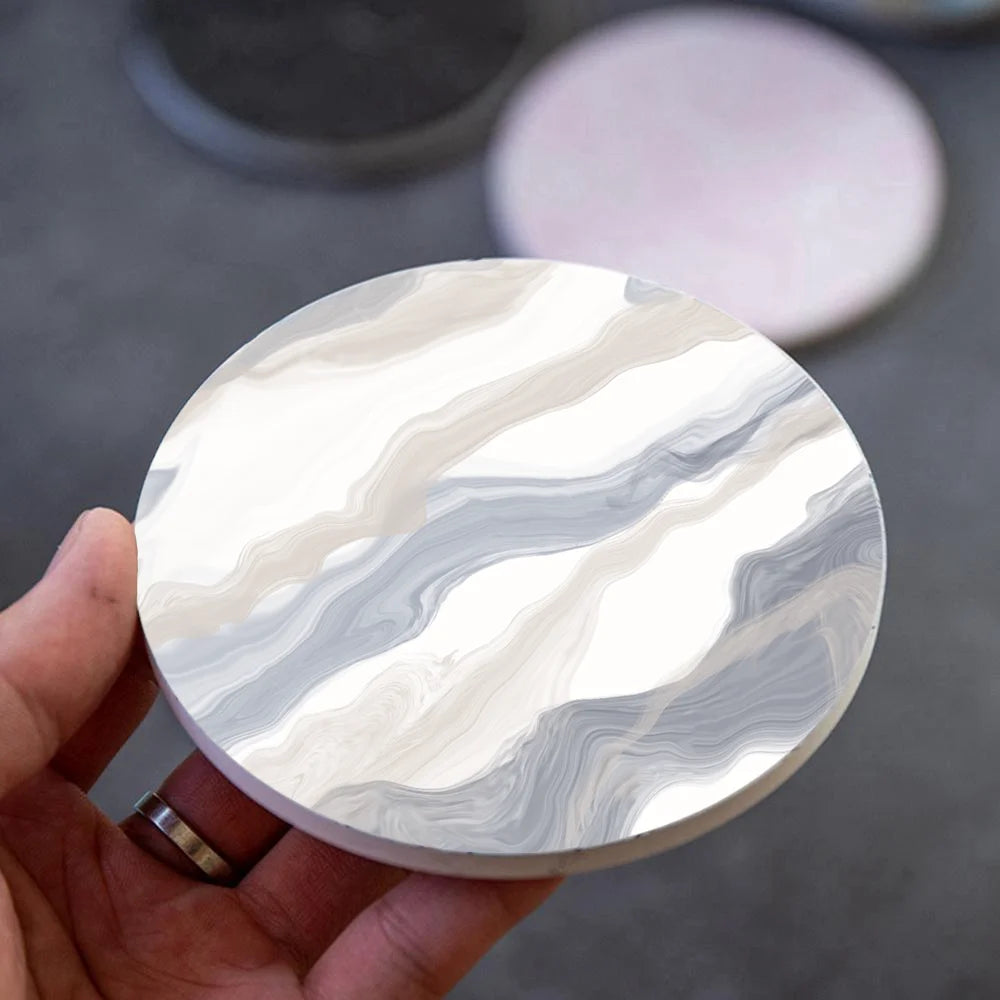 Caldera Marble Coasters