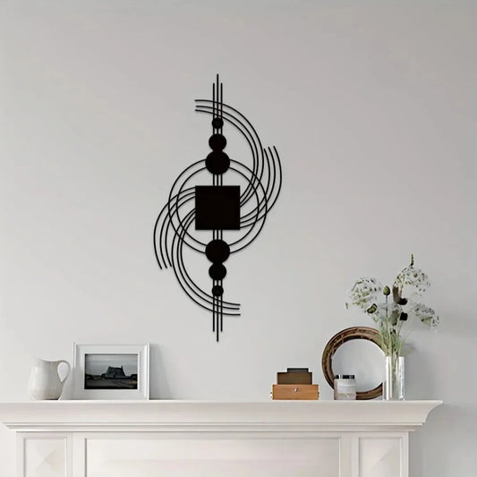 Concentric Circles Iron Wall Art