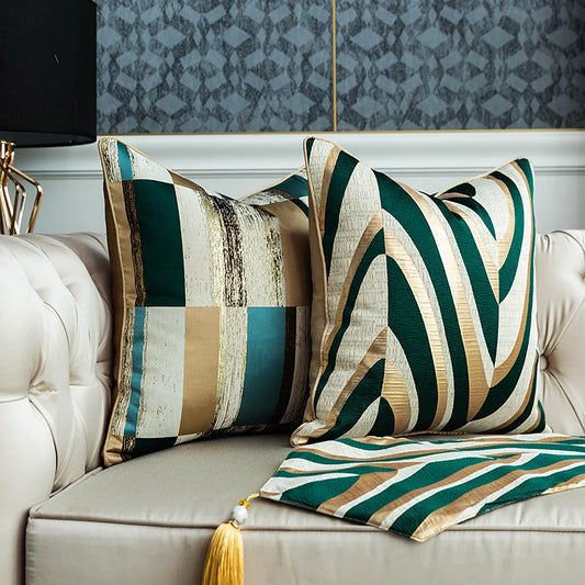 Striped Luxe Cushion Cover