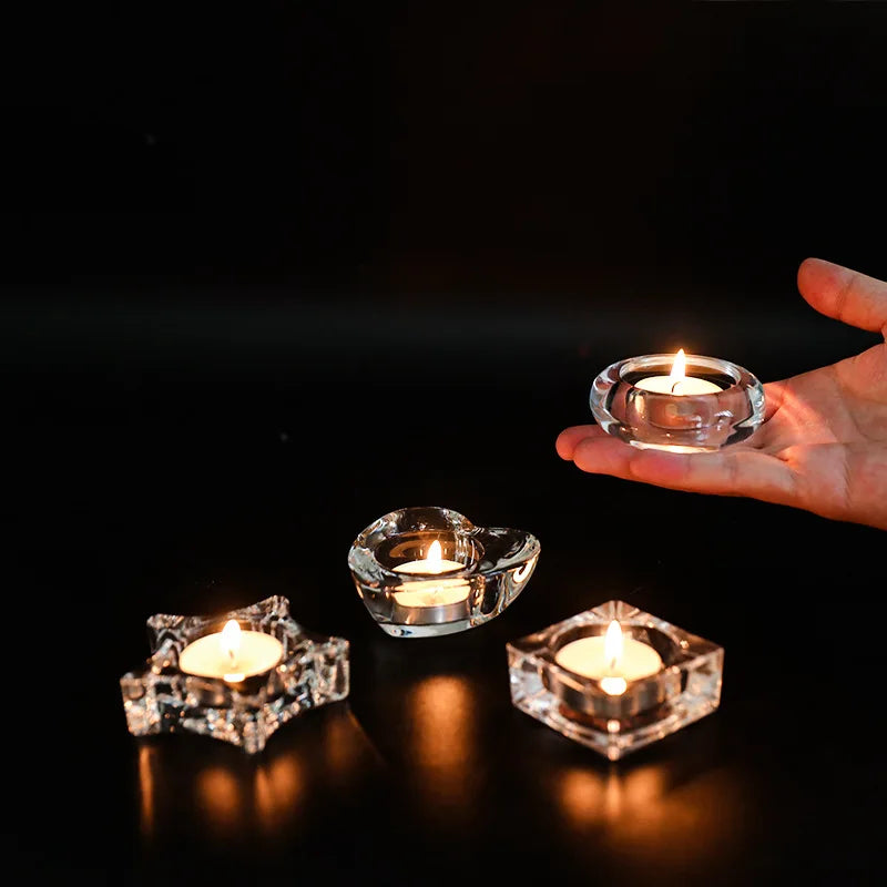 Lumi Glass Candle Holders