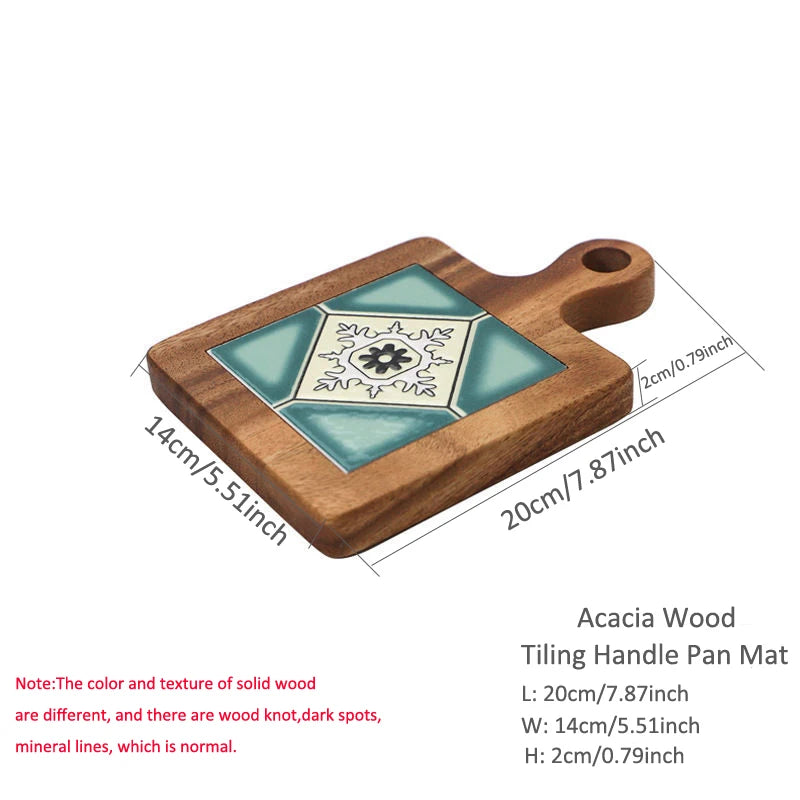 Acacia Trivet Coasters