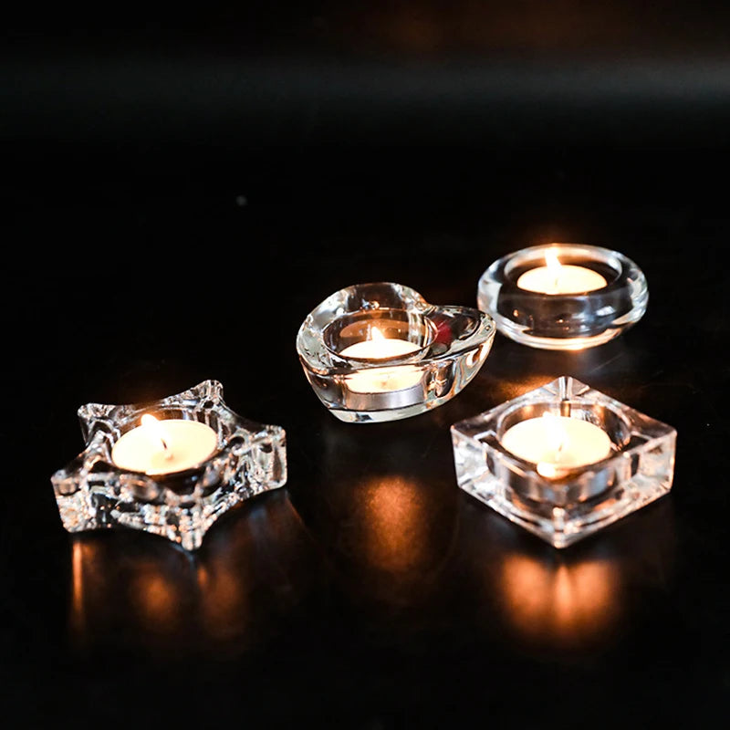 Lumi Glass Candle Holders