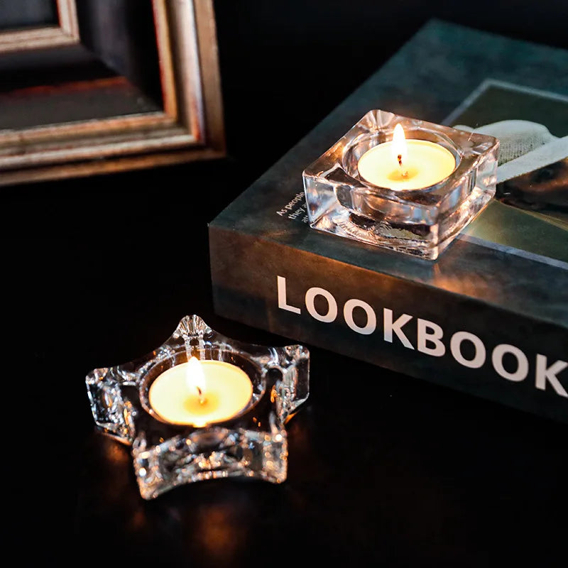 Lumi Glass Candle Holders