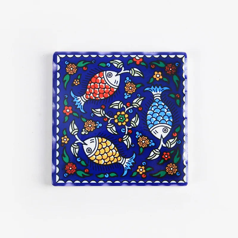 Mandala Ceramic Coaster