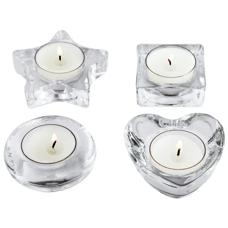 Lumi Glass Candle Holders