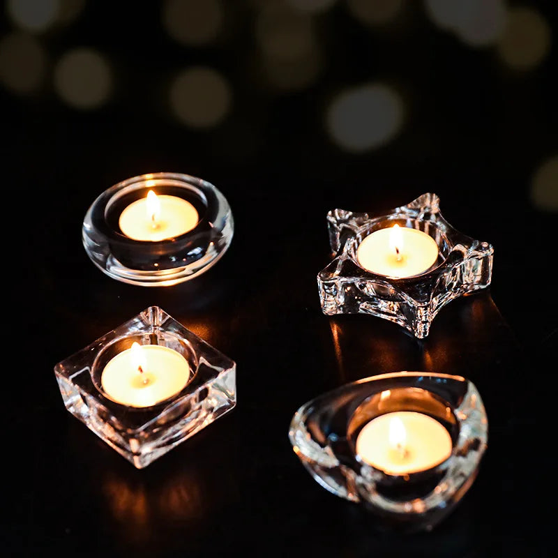 Lumi Glass Candle Holders