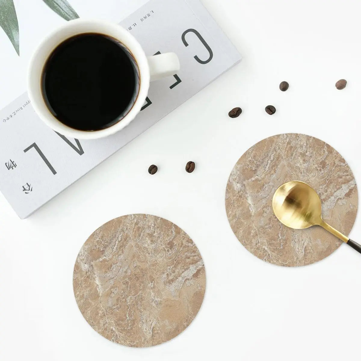 Sienna Stone Coasters & Placemats Set