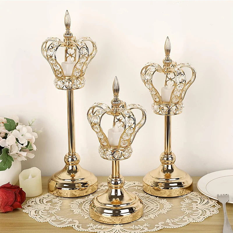 Regal Crystal Candlestick