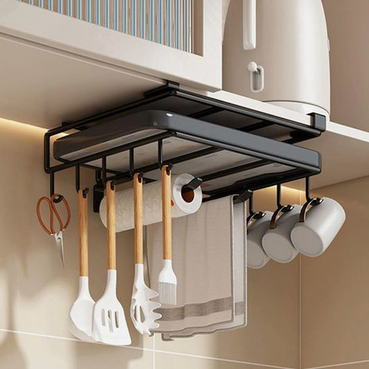 Étagère cuisine esthétique couleur noir mat 