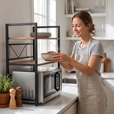Etagere micro onde