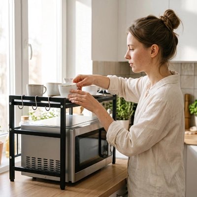 Etagere micro onde