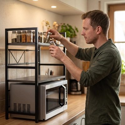 Etagere micro onde