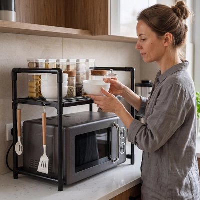 Etagere micro onde